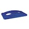 Rubbermaid Commercial Bottle and Can Recycling Top, Blue, Plastic, 20.38 in W/Dia FG269288BLUE - alternate 7